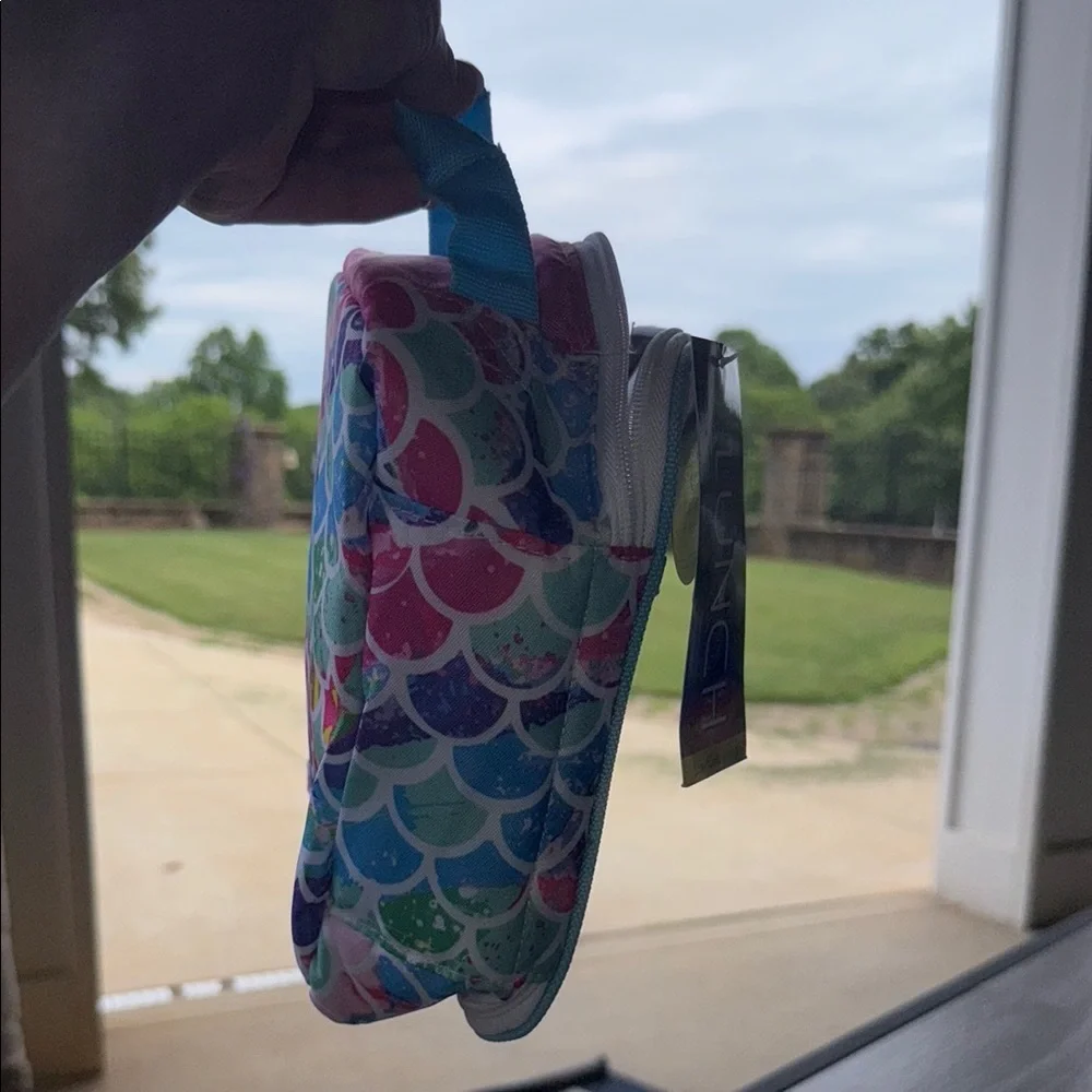 Arctic Zone Insulated Lunch Bag with Colorful Mermaid Scales Design, NWT **READ*